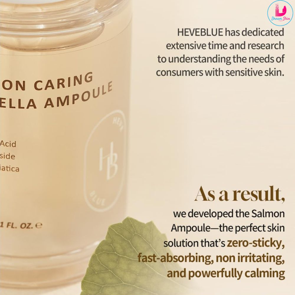 HEVEBLUE Salmon Caring Centella Ampoule [30ml]
